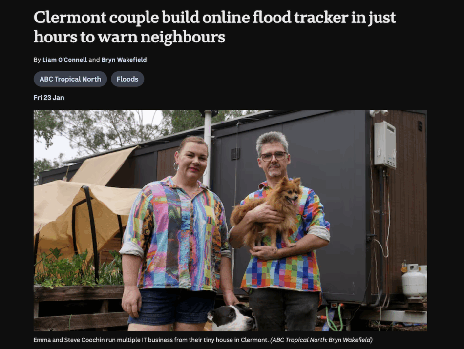 When the water rises, so does the data